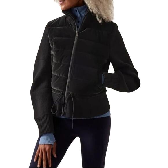 ATHLETA Hanover Hybrid Black Jacket, Size XL, New with Tag MSRP $259 - Picture 6 of 16